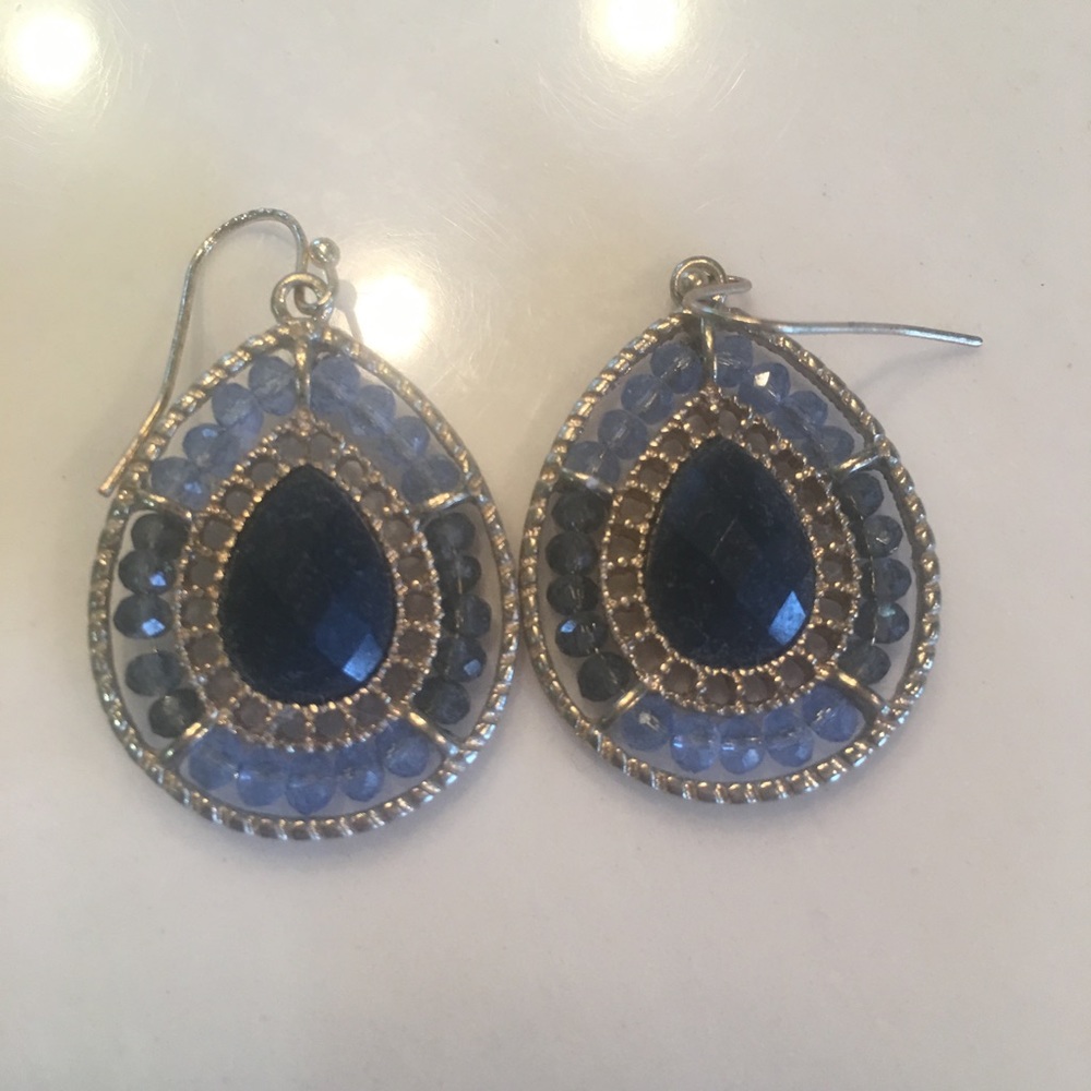 Blue Earrings